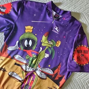 Vintage 90s Giordana Looney Tunes Cycling Jersey